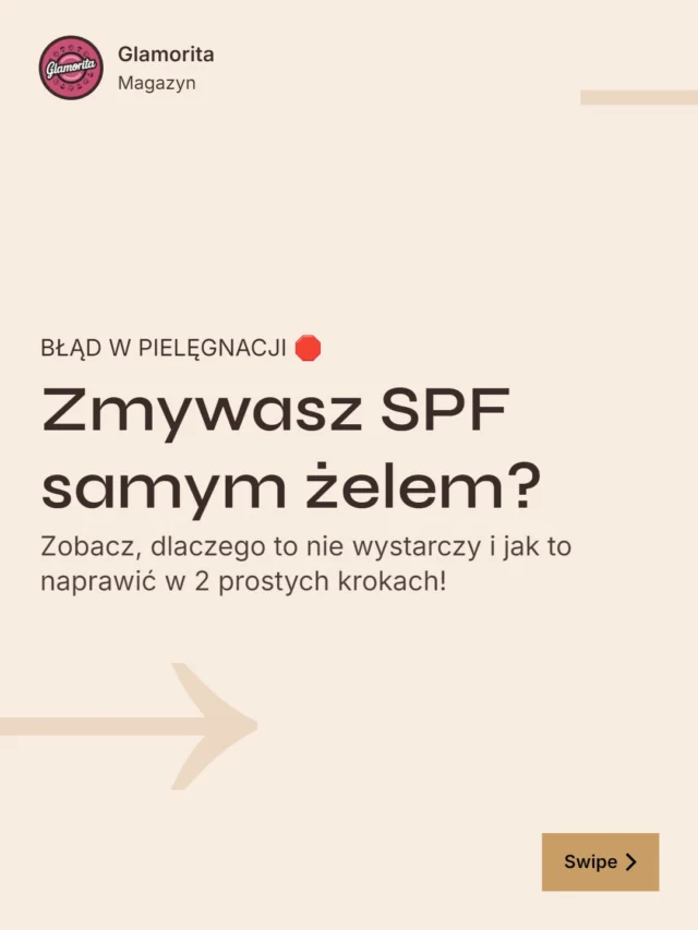 Czy wiesz, że sam żel do twarzy nie zmyje dokładnie Twojego kremu z filtrem? 🛑Większość filtrów SPF oraz nadmiar sebum mają bazę tłuszczową. Zwykły żel na bazie wody po prostu po nich spływa!
Aby zapobiec zapchanym porom i niedoskonałościom, warto wdrożyć Double Cleansing (dwuetapowe oczyszczanie).
🔹 Krok 1 (Olejowy): Rozpuszcza tłuste zanieczyszczenia – SPF, sebum i makijaż.
🔹 Krok 2 (Wodny): Doczyszcza kurz, pot i resztki z pierwszego etapu.Przesuń karuzelę w lewo i zobacz naszą ściągawkę krok po kroku! ➡️📌 Zapisz ten post na później, aby nie zapomnieć o prawidłowej rutynie i zaobserwuj @GlamoritaMagazyn po więcej porad skincare! ✨#doublecleansing #oczyszczanietwarzy #świadomapielegnacja #kremzfiltrem #spf #zdrowaskora #poradypielegnacyjne #kosmetyki #promiennacera #skincaretips #pielegnacjatwarzy